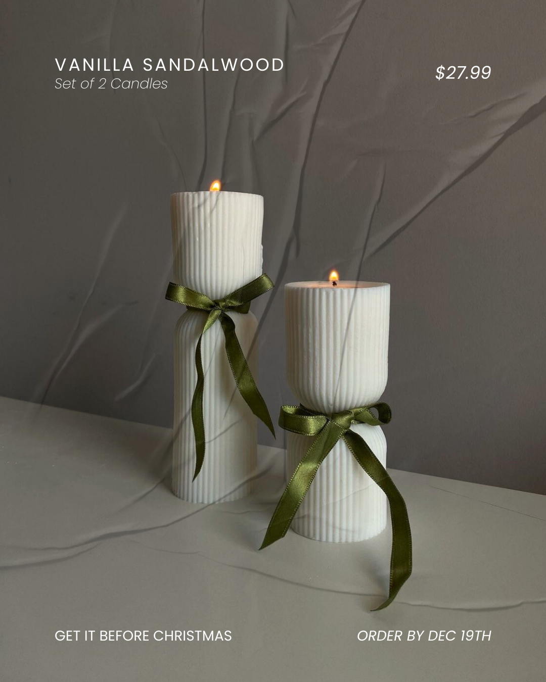 Holiday Candle Set